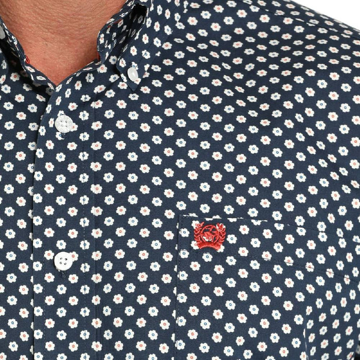 Cinch Men's Geo Print Button Down Shirt MEN - Clothing - Shirts - Long Sleeve Cinch