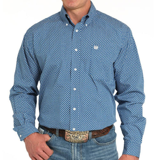 Cinch Men's Geo Print Button Down Shirt MEN - Clothing - Shirts - Long Sleeve Cinch