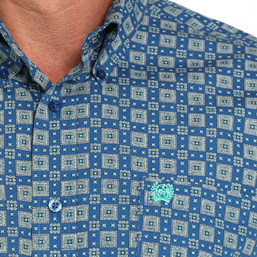 Cinch Men's Geo Print Button Down Shirt MEN - Clothing - Shirts - Long Sleeve Cinch