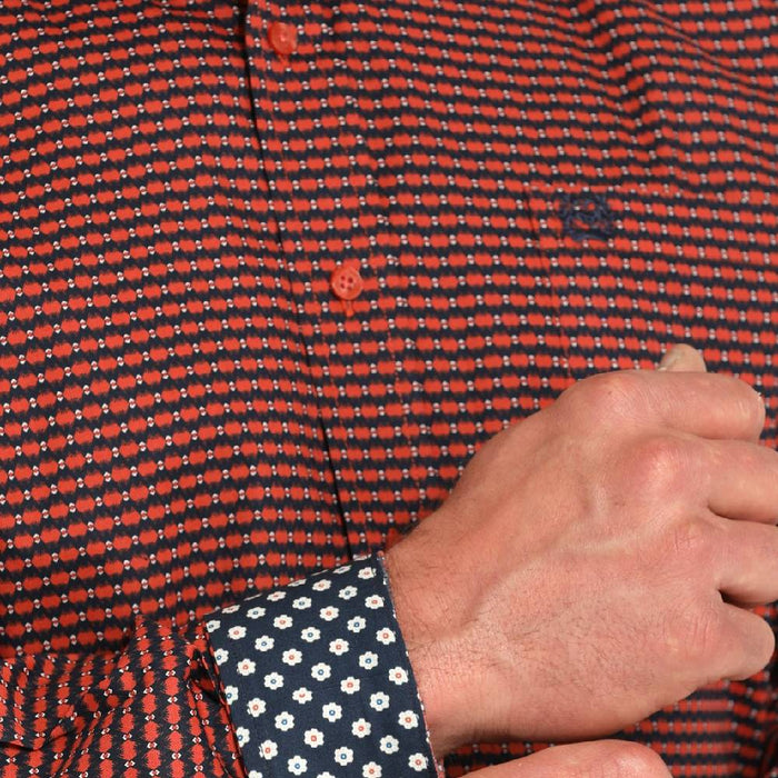 Cinch Men's Geo Print Button Down Shirt MEN - Clothing - Shirts - Long Sleeve Cinch