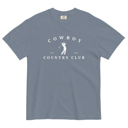 Cowboy Country Club Golfer Logo Tee - Blue Jean MEN - Clothing - T-Shirts & Tanks Cowboy Country Club
