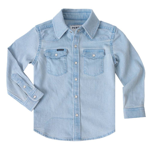 Poncho Boy's The Miller Western Shirt KIDS - Boys - Clothing - Shirts - Long Sleeve Shirts Poncho Outdoors