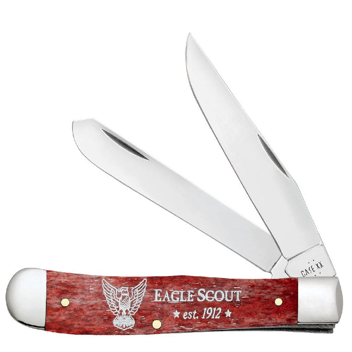 Case Scouting America Old Red Bone Trapper Knives W.R. Case