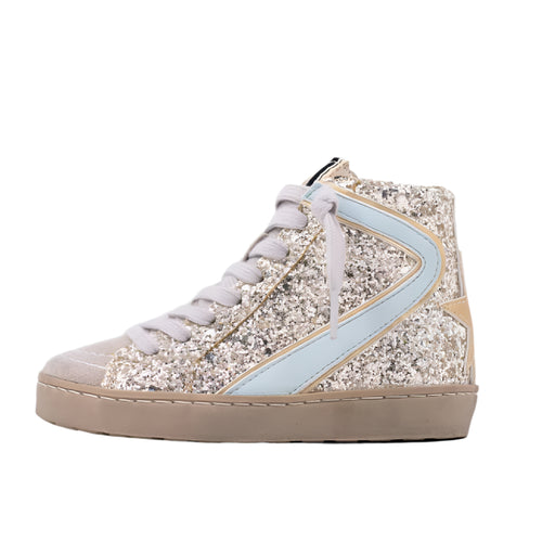 Shushop Toddler Rooney Mini Sneaker - Sterling Glitter KIDS - Baby - Baby Footwear ShuShop
