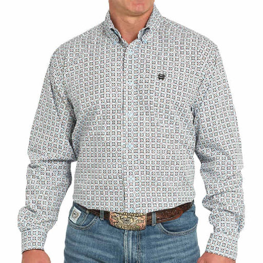 Cinch Men's Geo Print Button Down Shirt MEN - Clothing - Shirts - Long Sleeve Cinch