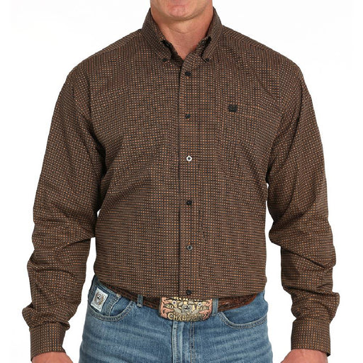 Cinch Men's Geo Print Button Down Shirt MEN - Clothing - Shirts - Long Sleeve Cinch