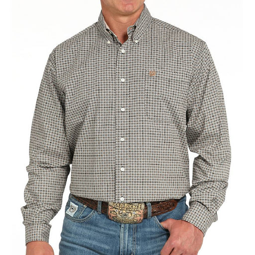 Cinch Men's Geo Print Button Down Shirt MEN - Clothing - Shirts - Long Sleeve Cinch