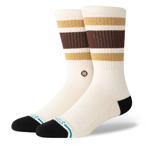Stance Men's Boyd Crew Socks - Brown MEN - Clothing - Underwear, Socks & Loungewear - Socks Stance