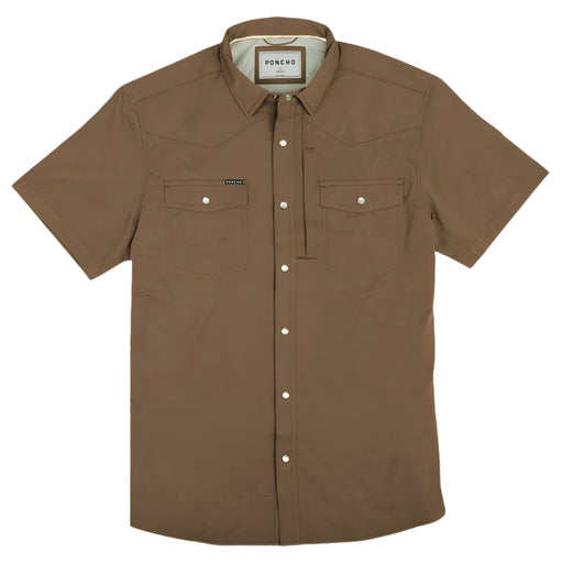 Poncho The Dumas Western Shirt - Slim MEN - Clothing - Shirts - Short Sleeve Poncho Outdoors