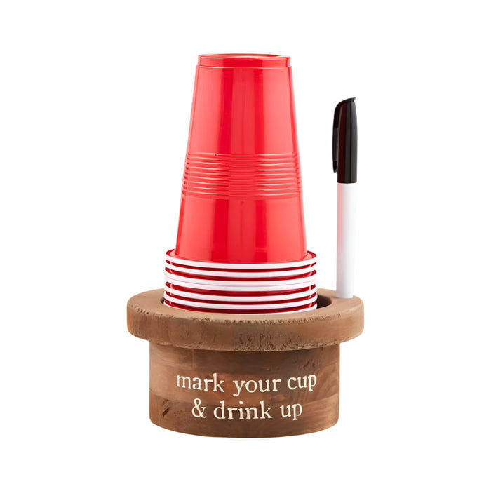 Mud Pie Disposable Cup Marker Set HOME & GIFTS - Tabletop + Kitchen - Drinkware + Glassware Mud Pie