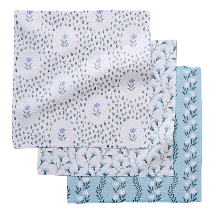 Trailing Farmhouse Florals Dishcloth Set HOME & GIFTS - Tabletop + Kitchen - Kitchen Decor Geometry