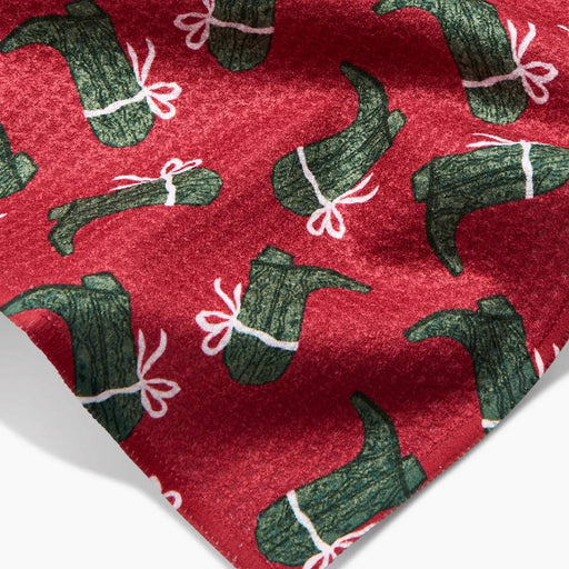 Merry Boots Bar Towel HOME & GIFTS - Tabletop + Kitchen - Kitchen Decor Geometry