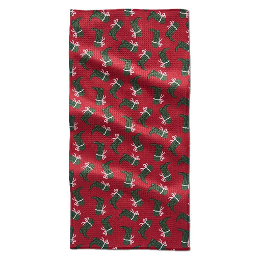 Merry Boots Bar Towel HOME & GIFTS - Tabletop + Kitchen - Kitchen Decor Geometry
