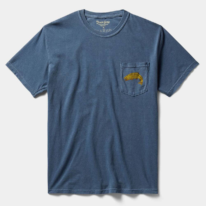 Duck Camp Good Fish Pocket Tee - Dark Denim MEN - Clothing - T-Shirts & Tanks Duck Camp