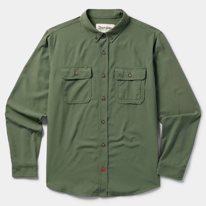 Duck Camp Field Shirt - Thyme MEN - Clothing - Shirts - Long Sleeve Duck Camp