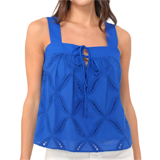 Trina Embroidered Top WOMEN - Clothing - Tops - Sleeveless Greylin