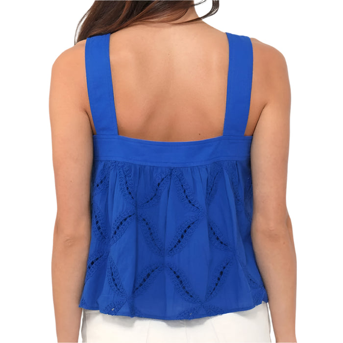 Trina Embroidered Top WOMEN - Clothing - Tops - Sleeveless Greylin