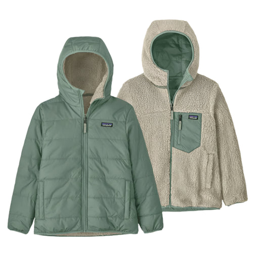Patagonia Boy's Reversible Ready Freddy Hoodie - Ellwood Green KIDS - Boys - Clothing - Outerwear - Jackets Patagonia