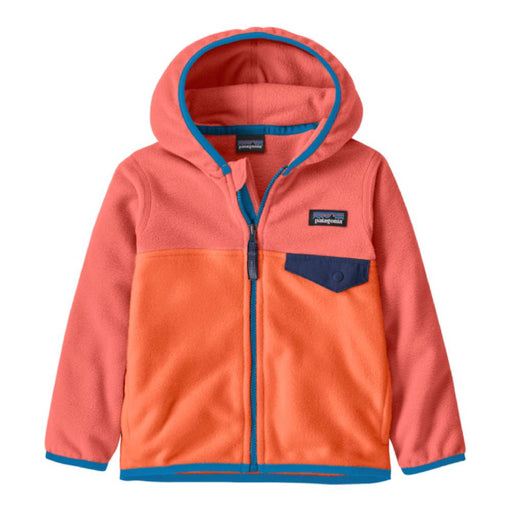 Patagonia Baby Gril's Micro D Snap-T Fleece Jacket - Orange Peel KIDS - Girls - Clothing - Outerwear - Jackets Patagonia