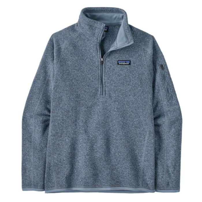 Patagonia Women's Better Sweater 1/4 Zip Pullover - Barnacle Blue WOMEN - Clothing - Pullovers & Hoodies Patagonia
