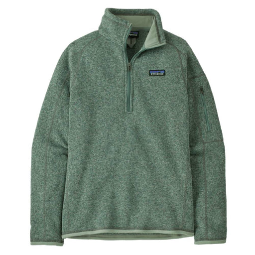 Patagonia Women's Better Sweater 1/4 Zip Pullover - Ellwood Green WOMEN - Clothing - Pullovers & Hoodies Patagonia