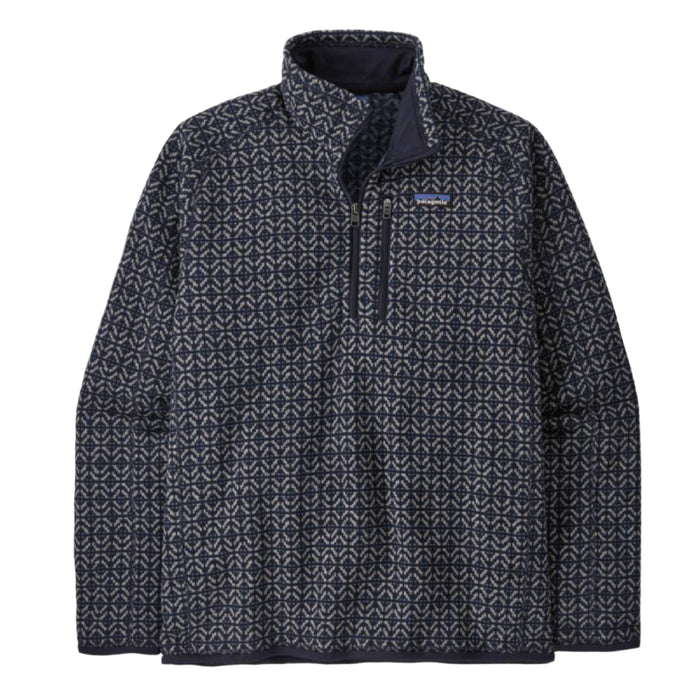 Patagonia Men's 1/4 Zip Better Sweater Pullover - Sunken Blue MEN - Clothing - Pullovers & Hoodies Patagonia