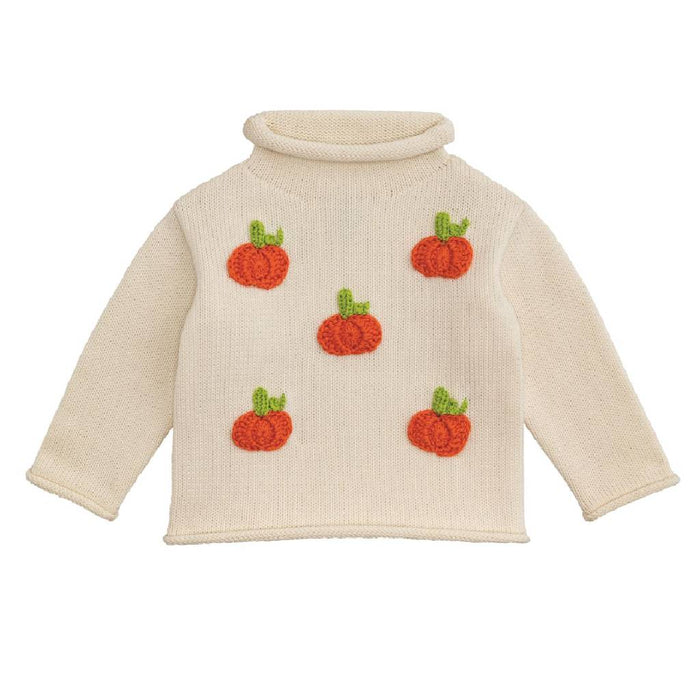 Mud Pie Baby Girl's Mini Pumpkin Rolled Neck Sweater KIDS - Baby - Baby Girl Clothing Mud Pie