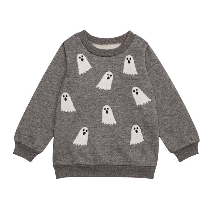 Mud Pie Toddler Girl's Ghost Boucle Sweatshirt KIDS - Baby - Baby Girl Clothing Mud Pie