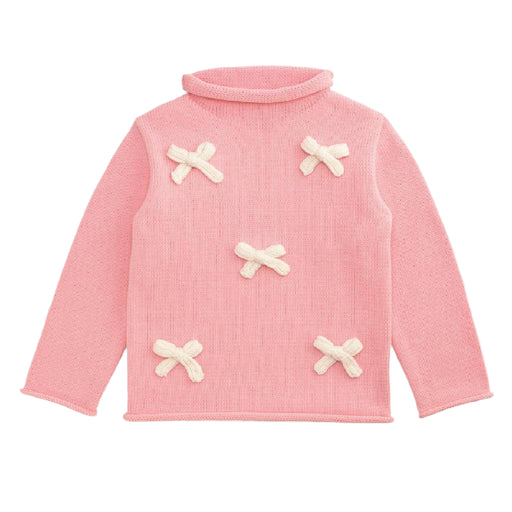 Mud Pie Girl's Bow Rolled Neck Sweater KIDS - Baby - Baby Girl Clothing Mud Pie