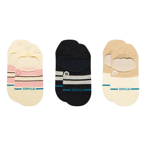 Stance Women's 3 Pack No Show Socks - Flipside/Canvas WOMEN - Clothing - Intimates & Hosiery Stance