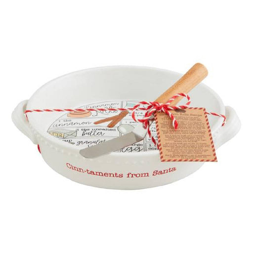 Mud Pie Cinnamon Roll Recipie Baking Dish Set HOME & GIFTS - Home Decor - Seasonal Decor Mud Pie