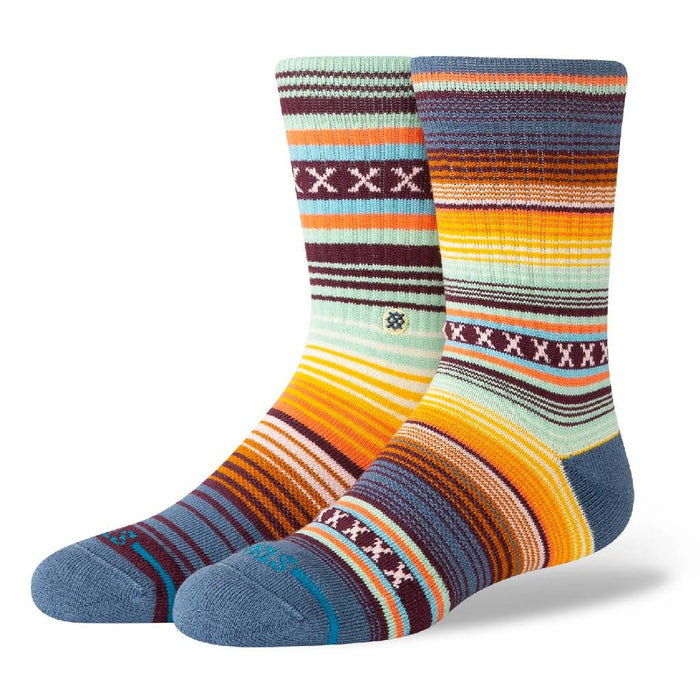 Stance Youth Curren Crew Socks - Seablue KIDS - Accessories - Socks & Underwear Stance