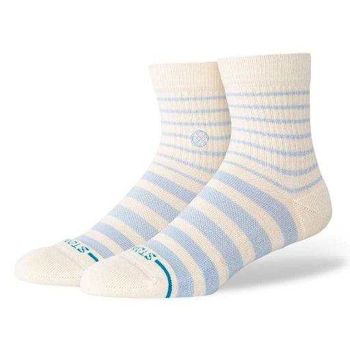 Stance Women's Vista Quarter Crew Socks - Ivory WOMEN - Clothing - Intimates & Hosiery Stance