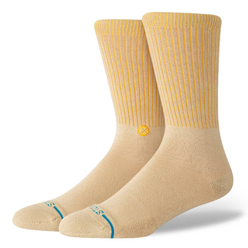Stance Men's Icon Pop Crew Socks - Sand MEN - Clothing - Underwear, Socks & Loungewear - Socks Stance