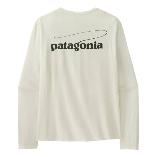 Patagonia Men's Capilene Cool Daily Graphic Tee - Casting Logo/White MEN - Clothing - T-Shirts & Tanks Patagonia