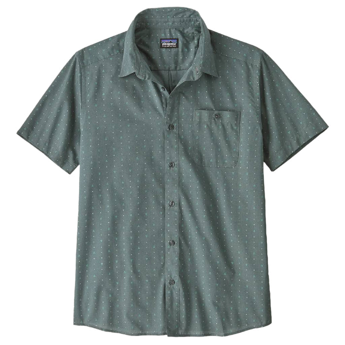 Patagonia Men's Go To Shirt - Mountain Flow/Plume Grey MEN - Clothing - Shirts - Short Sleeve Patagonia