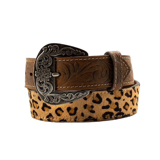 Nocona Girl's Leopard Calf Hair Embossed Belt KIDS - Accessories - Belts M&F Western Products