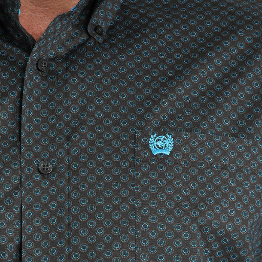 Cinch Men's Geo Print Button Down Shirt MEN - Clothing - Shirts - Long Sleeve Cinch