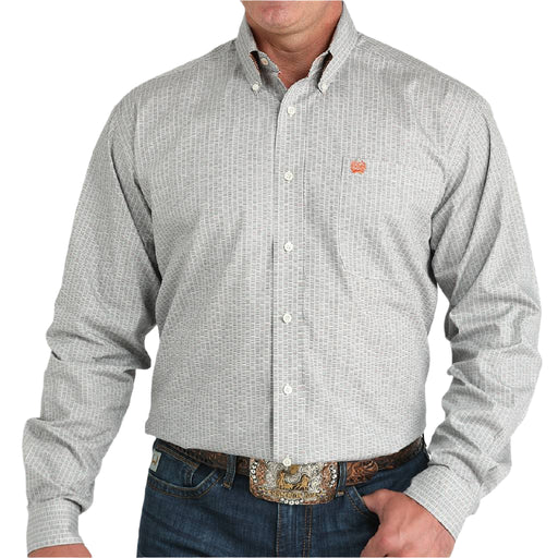 Cinch Men's Geo Print Button Down Shirt MEN - Clothing - Shirts - Long Sleeve Cinch