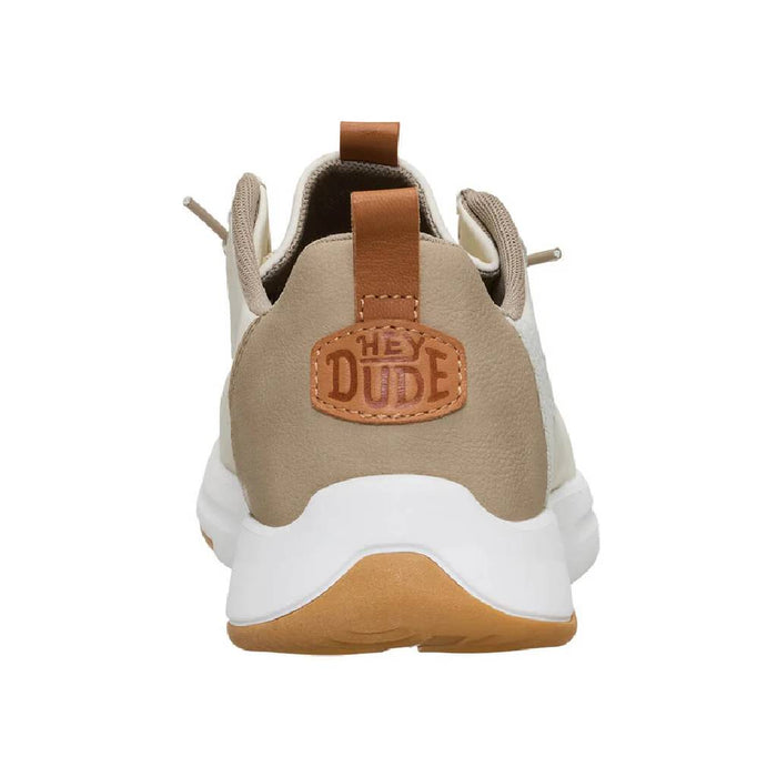 Hey Dude Wally Drift Classic - Silver Birch/White MEN - Footwear - Casual Shoes Hey Dude
