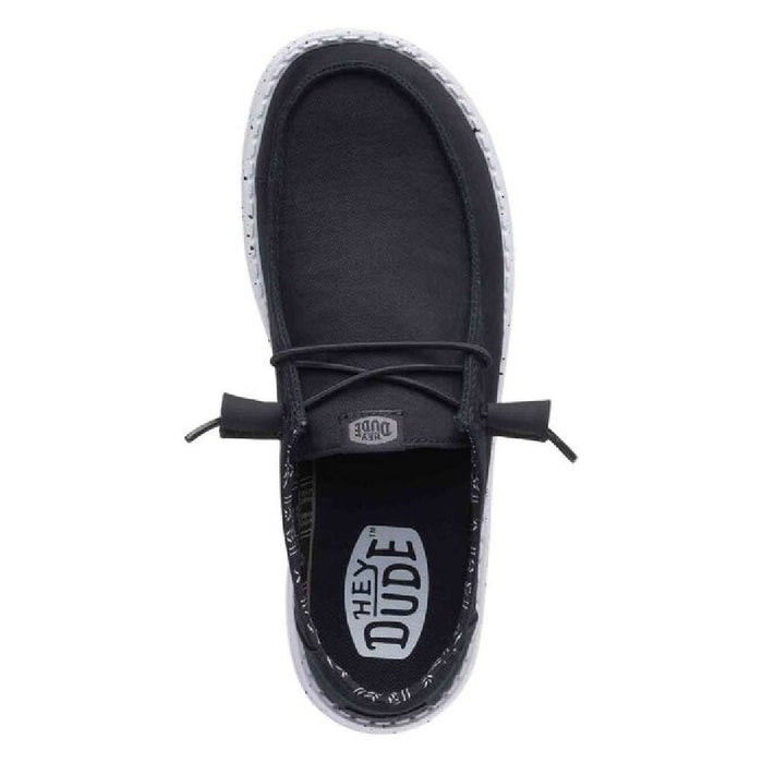 Hey Dude Wendy Stretch Canvas - Black Odyssey WOMEN - Footwear - Casuals Hey Dude