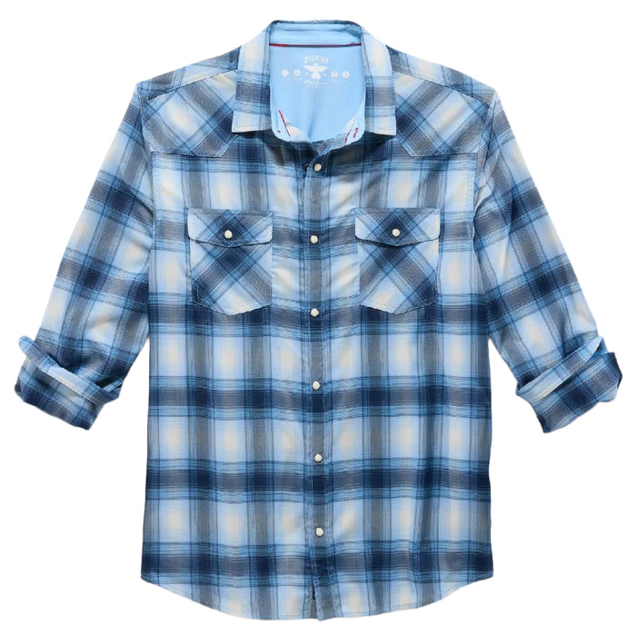 Flag & Anthem Men's Plaid Breckenridge Performance Western Shirt MEN - Clothing - Shirts - Long Sleeve Flag And Anthem