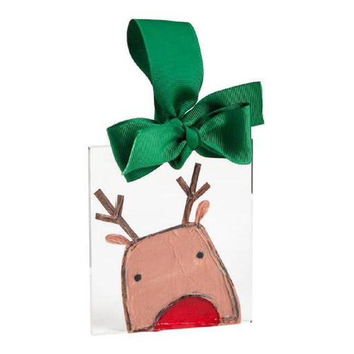 Mud Pie Reindeer Acrylic Christmas Ornament HOME & GIFTS - Home Decor - Seasonal Decor Mud Pie