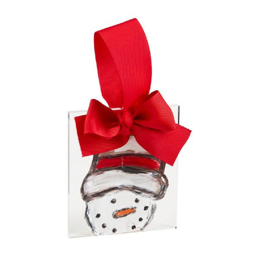 Mud Pie Snowman Acrylic Christmas Ornament HOME & GIFTS - Home Decor - Seasonal Decor Mud Pie