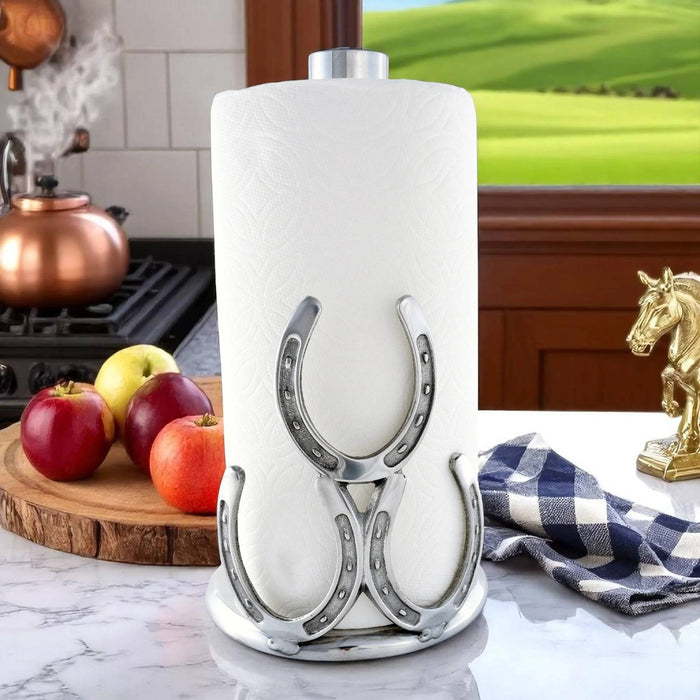 Arthur Court Horseshoe Towel Holder HOME & GIFTS - Tabletop + Kitchen - Kitchen Accessories Arthur Court