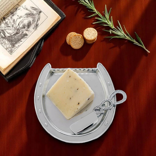 Arthur Court Horseshoe Plate w/Server HOME & GIFTS - Tabletop + Kitchen - Serveware & Utensils Arthur Court