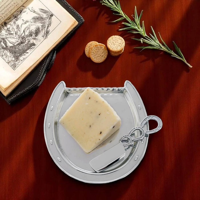 Arthur Court Horseshoe Plate w/Server HOME & GIFTS - Tabletop + Kitchen - Serveware & Utensils Arthur Court