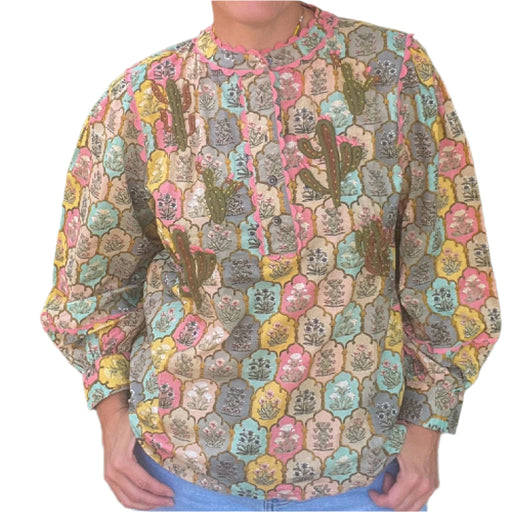 Sister Mary Nopal Shirt WOMEN - Clothing - Tops - Long Sleeved Sister Mary