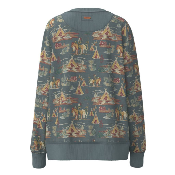 Hooey Girl's Stallion Crew Pullover KIDS - Girls - Clothing - Sweatshirts & Hoodies Hooey