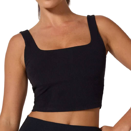 MPG Ribbed Crop Tank Top WOMEN - Clothing - Tops - Sleeveless MPG Sport